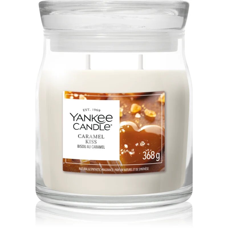 Yankee Candle Caramel Kiss ароматна свещ 368 гр.