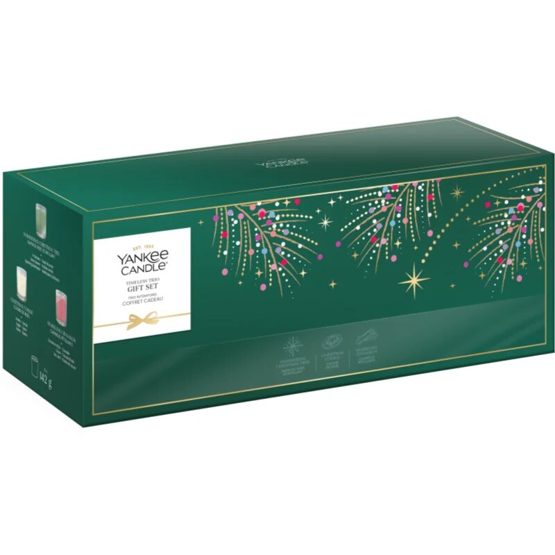 Yankee Candle Christmas Collection 2026 2 Tumbler коледен подаръчен комплект 3x142 гр.