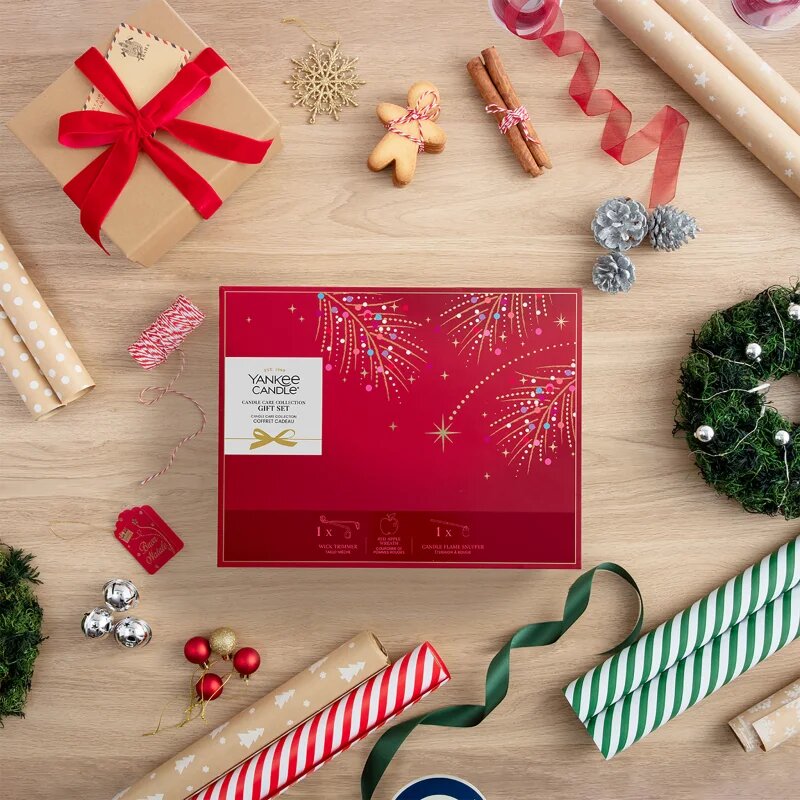 Yankee Candle Christmas Collection 2026 Candle Care Collection коледен подаръчен комплект 1 бр.