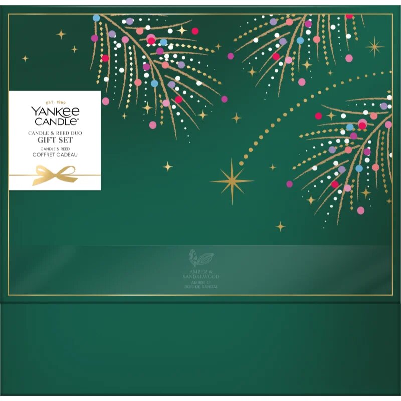 Yankee Candle Christmas Collection 2026 Candle & Reed Duo коледен подаръчен комплект