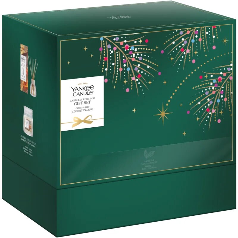 Yankee Candle Christmas Collection 2026 Candle & Reed Duo коледен подаръчен комплект