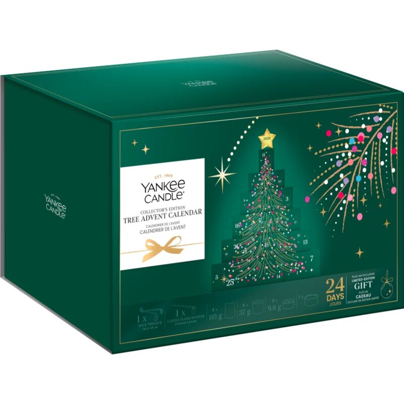 Yankee Candle Christmas Collection 2026 Collector's Edition Tree Advent Calendar коледен календар колекционерско издание