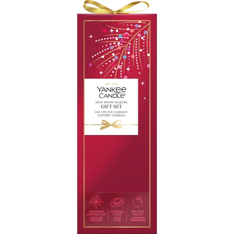 Yankee Candle Christmas Collection 2026 Mini Mood Makers коледен подаръчен комплект 3x37 гр.