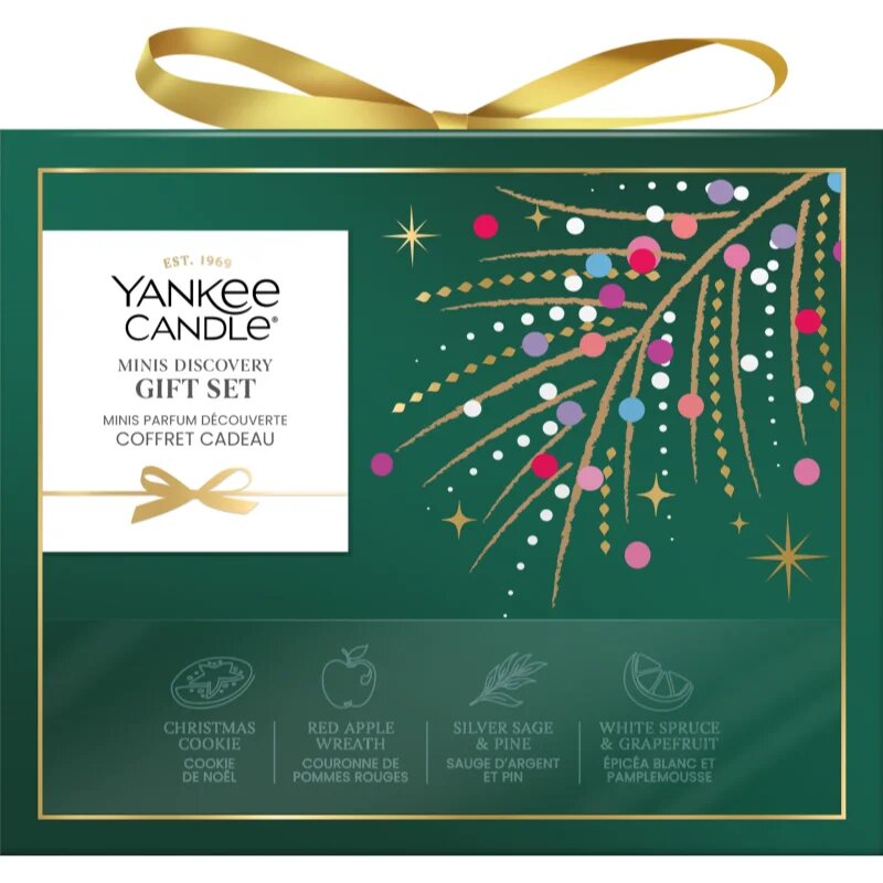Yankee Candle Christmas Collection 2026 Minis Discovery коледен подаръчен комплект