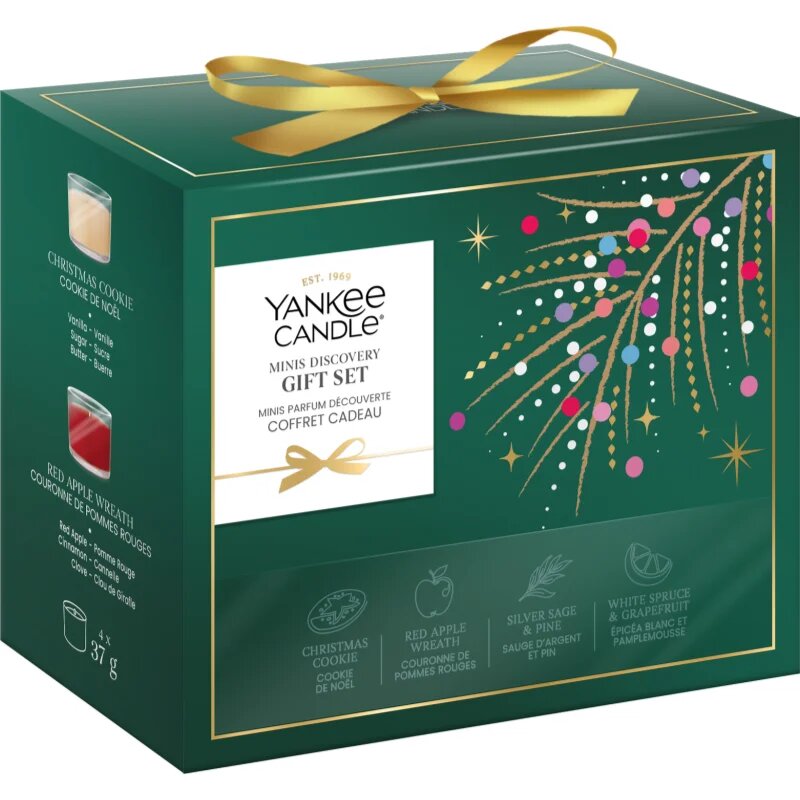 Yankee Candle Christmas Collection 2026 Minis Discovery коледен подаръчен комплект