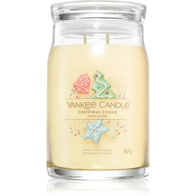 Yankee Candle Christmas Cookie ароматна свещ 567 гр.