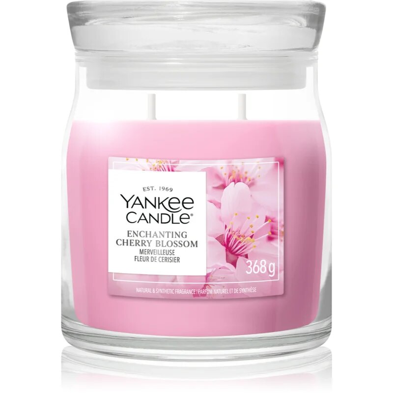 Yankee Candle Enchanting Cherry Blossom ароматна свещ 368 гр.