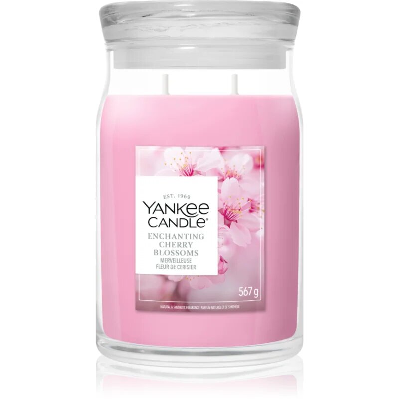 Yankee Candle Enchanting Cherry Blossom ароматна свещ 567 гр.