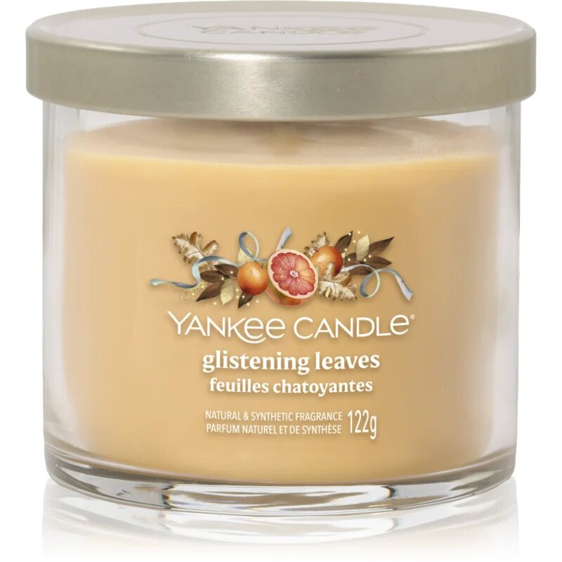 Yankee Candle Glistening Leaves ароматна свещ Signature 122 гр.