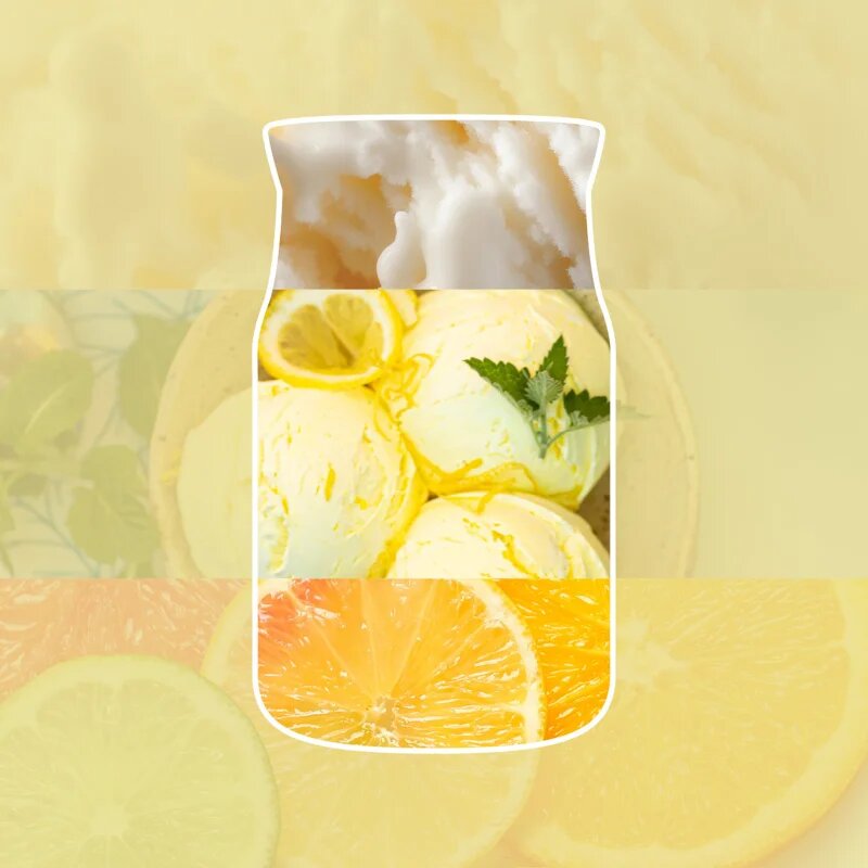 Yankee Candle Lemon Gelato ароматна свещ Signature 110 гр.