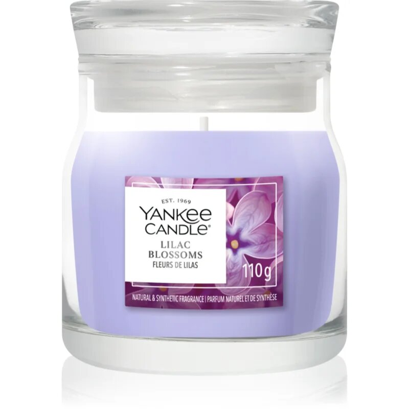 Yankee Candle Lilac Blossoms ароматна свещ Signature 110 гр.