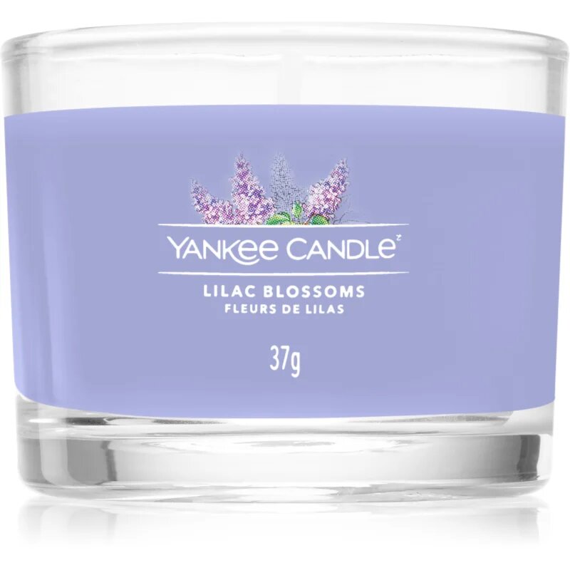 Yankee Candle Lilac Blossoms вотивна свещ Signature 37 гр.