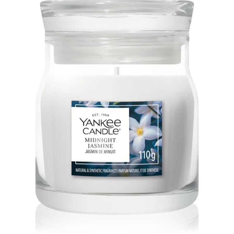 Yankee Candle Midnight Jasmine ароматна свещ Signature 110 гр.