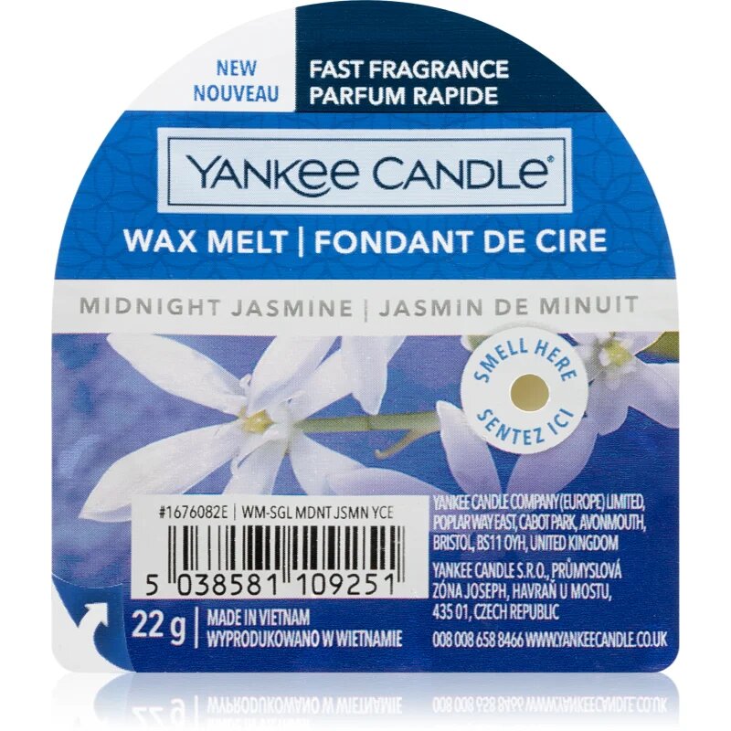 Yankee Candle Midnight Jasmine восък за арома-лампа 22 гр.