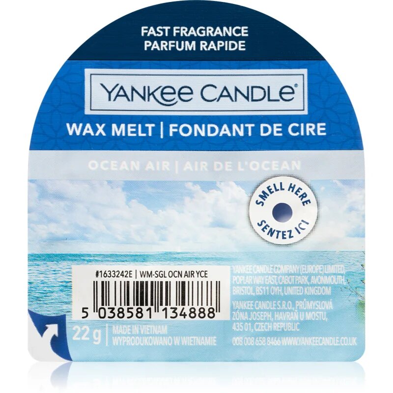 Yankee Candle Ocean Air восък за арома-лампа 22 гр.
