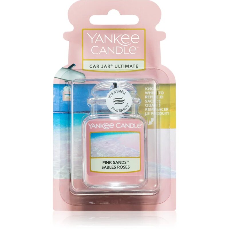 Yankee Candle Pink Sands aроматизатор за автомобил закачащ се 1 бр.