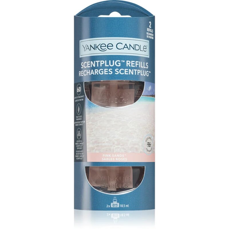 Yankee Candle Pink Sands пълнител за електрически дифузер 2x18.5 мл.