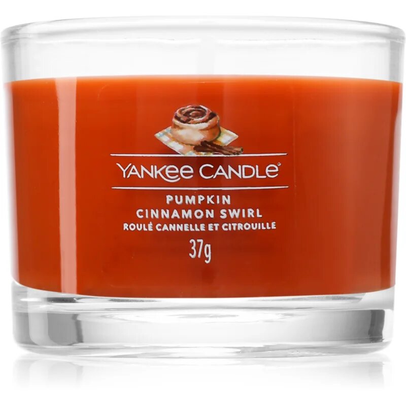 Yankee Candle Pumpkin Cinnamon Swirl вотивна свещ 37 гр.