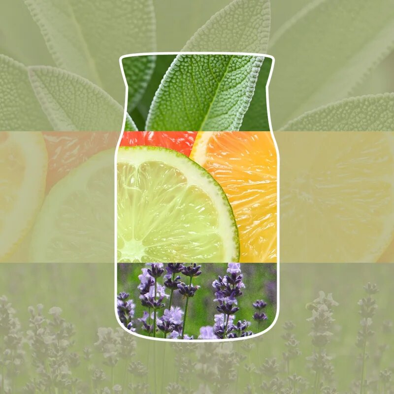 Yankee Candle Sage & Citrus ароматна свещ Signature 110 гр.