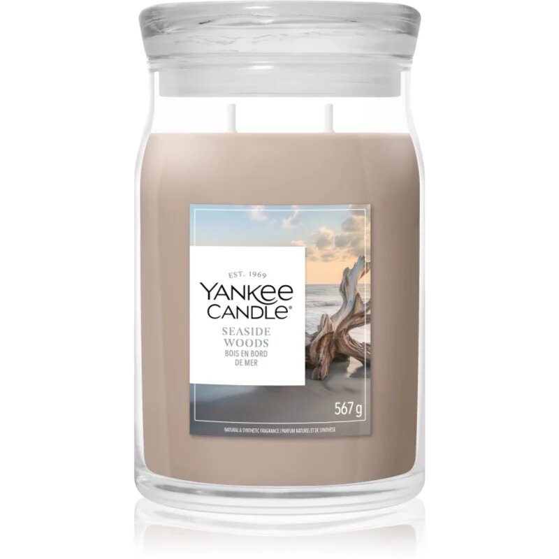 Yankee Candle Seaside Woods ароматна свещ 567 гр.
