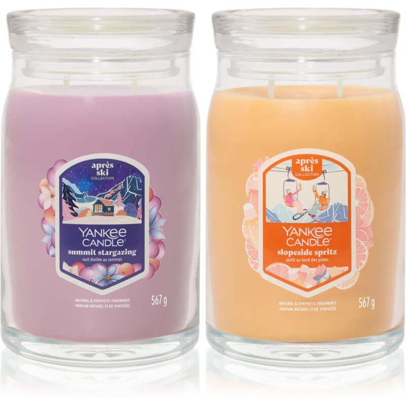 Yankee Candle Seasonal Duo - Summit Stargazing & Slopeside Spritz подаръчен комплект