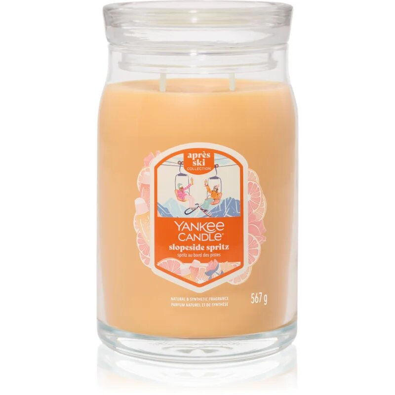 Yankee Candle Slopeside Spritz ароматна свещ Signature 567 гр.