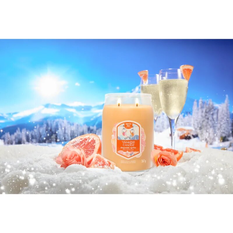 Yankee Candle Slopeside Spritz ароматна свещ Signature 567 гр.