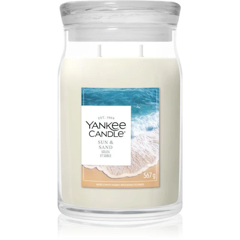 Yankee Candle Sun & Sand ароматна свещ 567 гр.
