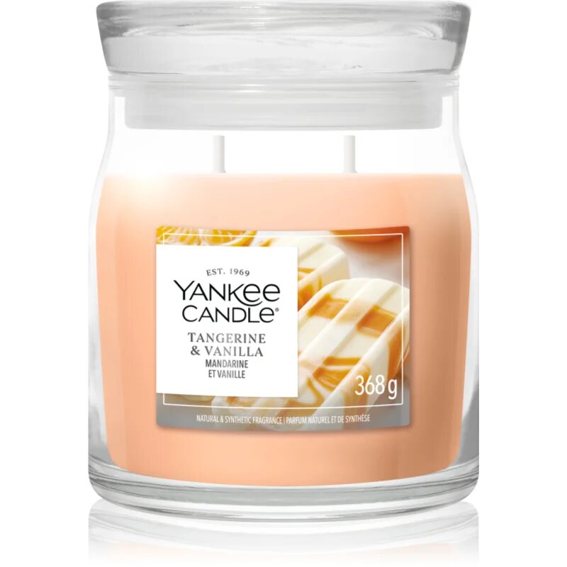 Yankee Candle Tangerine & Vanilla ароматна свещ 368 гр.