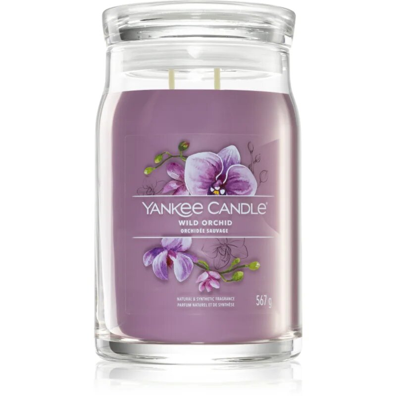 Yankee Candle Wild Orchid ароматна свещ Signature 567 гр.
