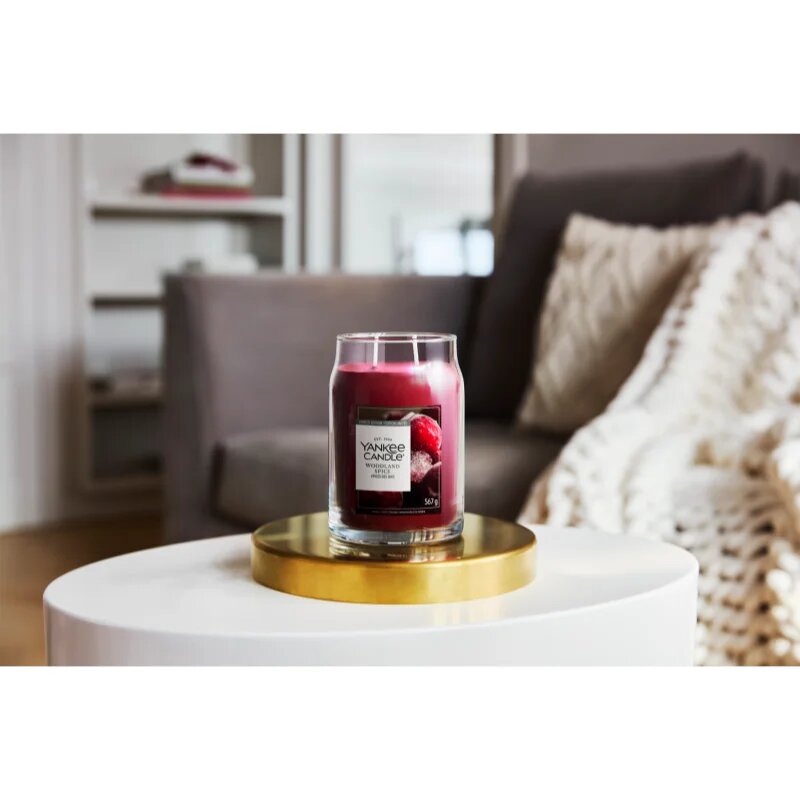 Yankee Candle Woodland Spice ароматна свещ 567 гр.