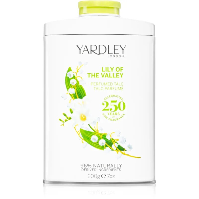 Yardley Lily Of The Valley парфюмирана пудра 200 гр.