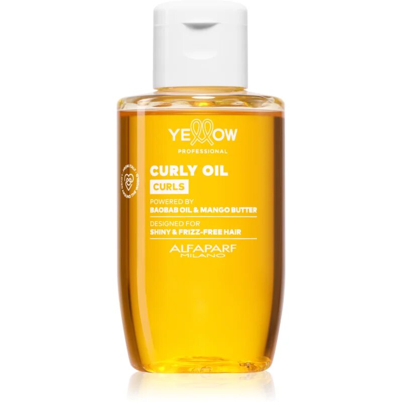 Yellow Professional Curls Curly Oil озаряващо олио за къдрава коса 100 мл.