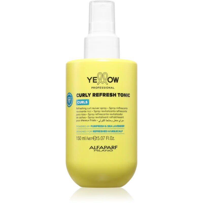 Yellow Professional Curls Curly Refresh Tonic спрей за къдрава коса 150 мл.