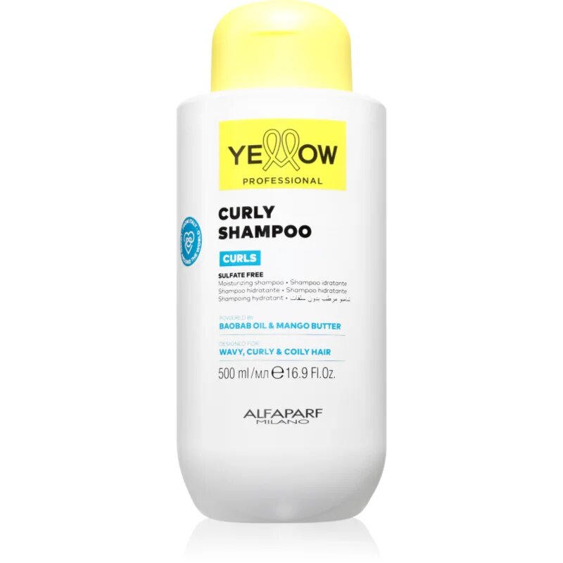 Yellow Professional Curls Curly Shampoo шампоан за чуплива и къдрава коса 500 мл.
