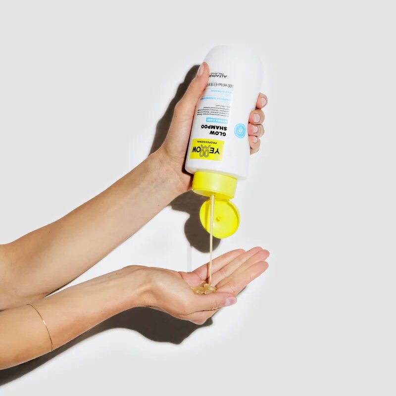 Yellow Professional Hydra Care Glow Shampoo хидратиращ шампоан за всички видове коса 500 мл.
