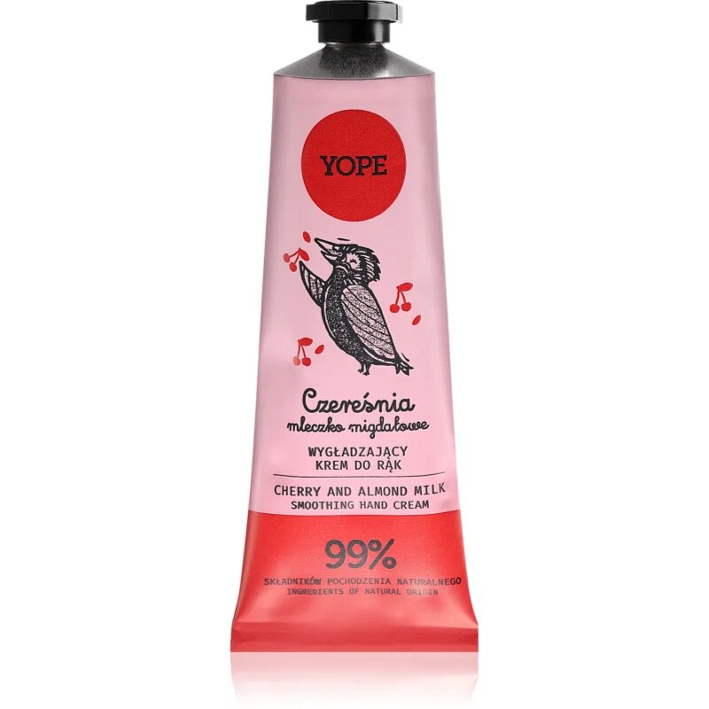 Yope Cherry & Almond Milk натурален крем за ръце 50 мл.