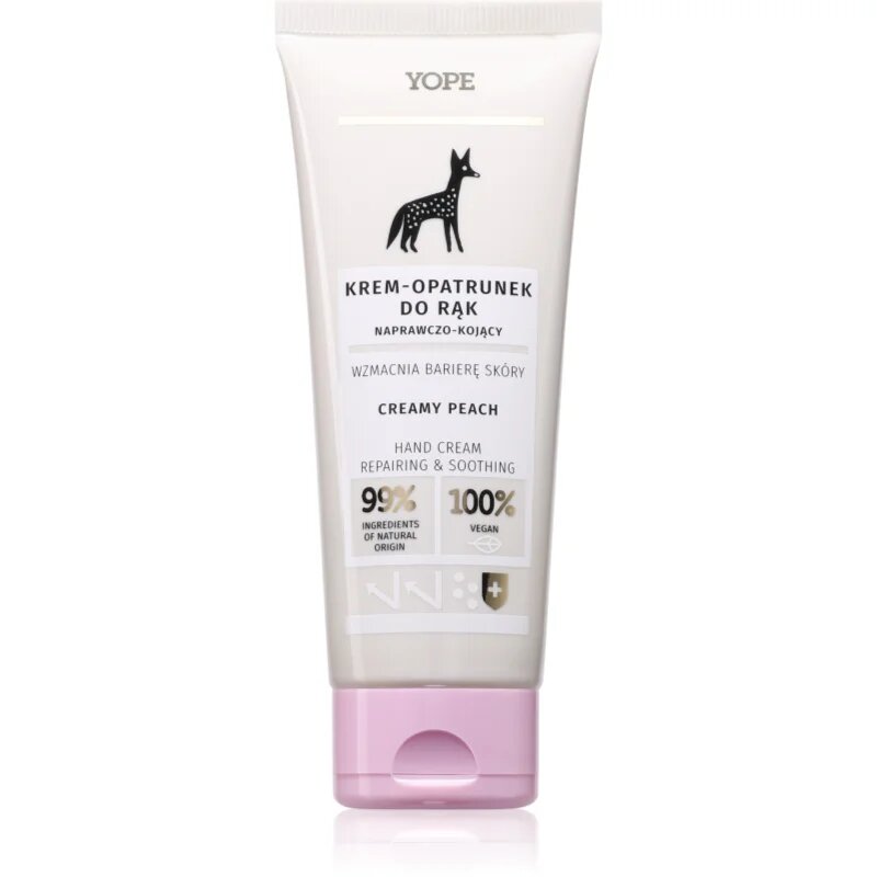 Yope Creamy Peach интензивен хидратиращ крем за ръце 50 мл.