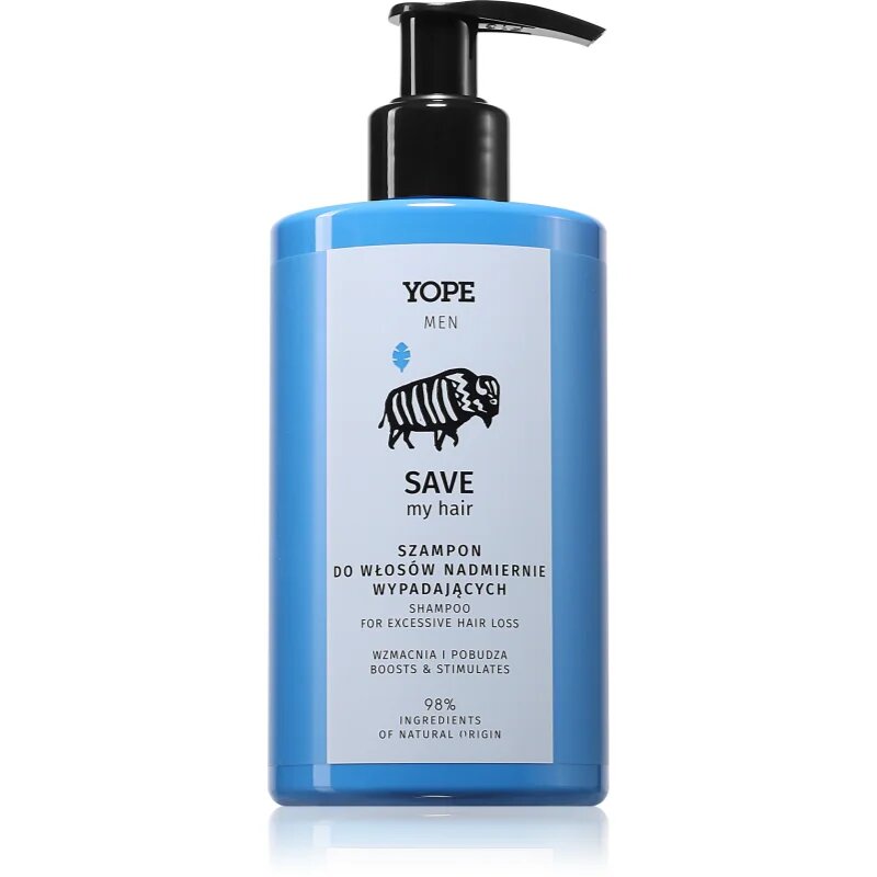 Yope Men Save My Hair подсилващ шампоан за мъже 300 мл.