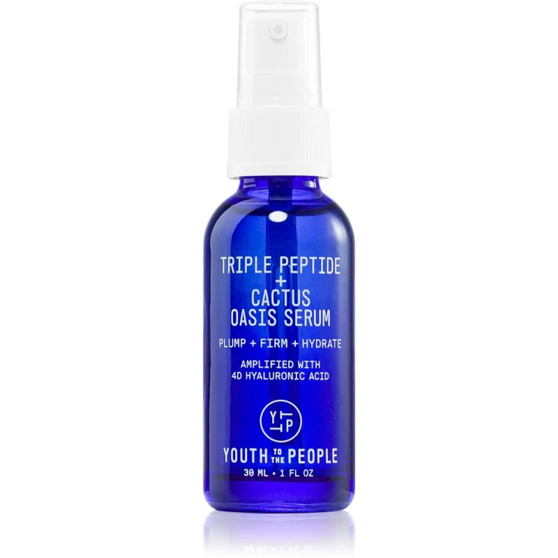 Youth To The People Oasis Triple Peptide + Cactus Serum серум за лице на лицето и шията 30 мл.