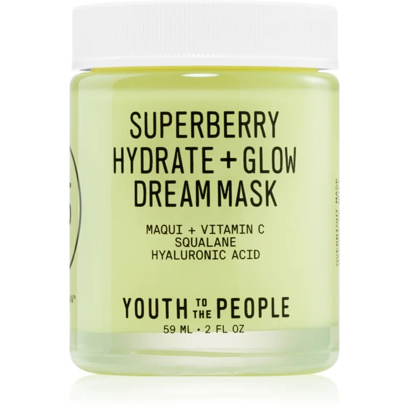 Youth To The People Superberry Hydrate + Glow Dream Mask маска за освежаване и хидратация 59 мл.