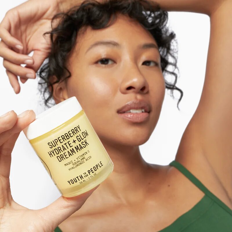 Youth To The People Superberry Hydrate + Glow Dream Mask маска за освежаване и хидратация 59 мл.