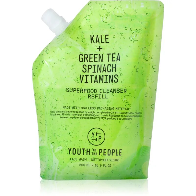 Youth To The People Superfood Cleanser почистващ гел пълнител 500 мл.