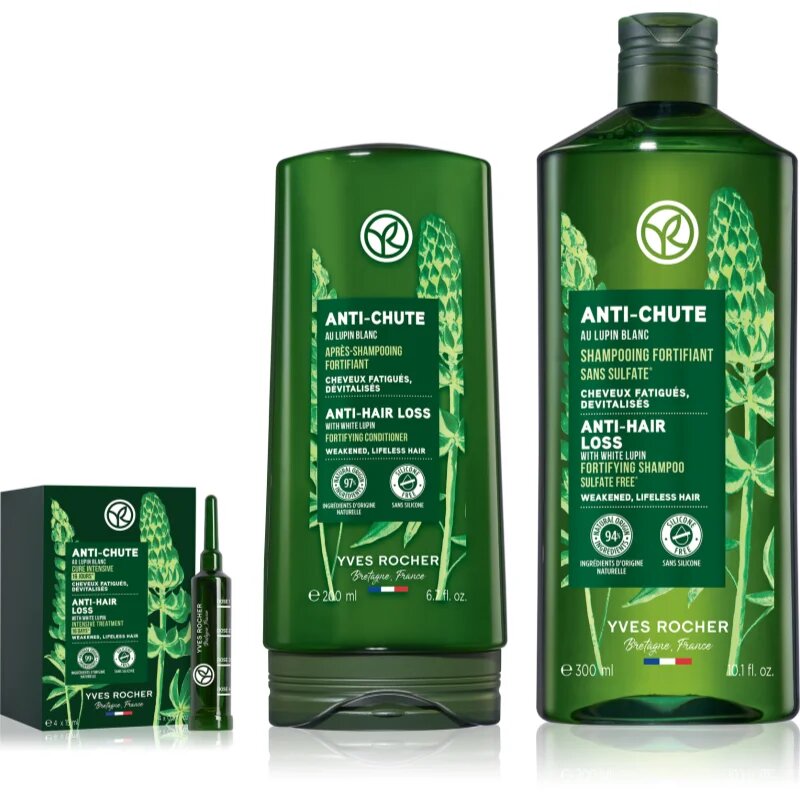 Yves Rocher ANTI-CHUTE комплект За коса