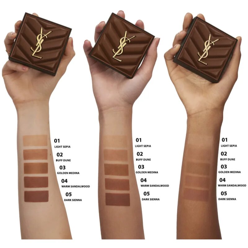 Yves Saint Laurent All Hours Bronzer бронзант за жени 04 Warm Sandalwood 75 гр.