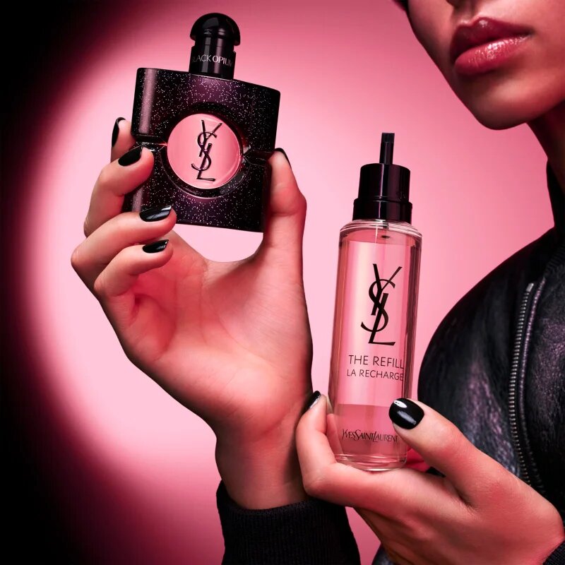 Yves Saint Laurent Black Opium парфюмна вода пълнител за жени refill 100 мл.