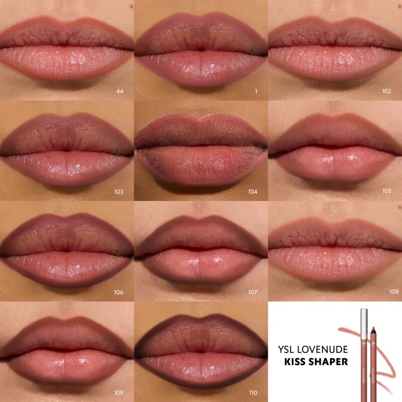 Yves Saint Laurent Lovenude Kiss Shaper молив-контур за устни цвят 109 1.2 гр.