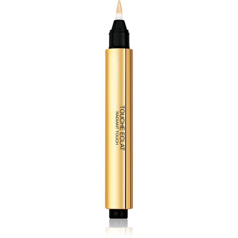Yves Saint Laurent Touche Éclat Radiant Touch озарител писалка за всички типове кожа на лицето цвят 0 Lait Lumiere / Luminous Milk 2.5 мл.