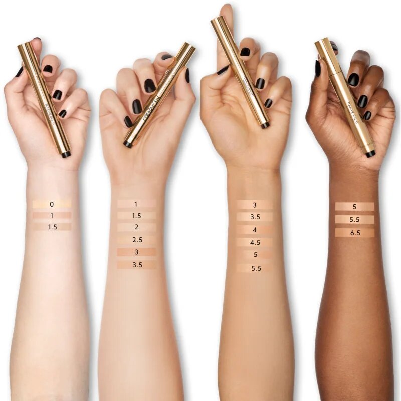 Yves Saint Laurent Touche Éclat Radiant Touch озарител писалка за всички типове кожа на лицето цвят 0 Lait Lumiere / Luminous Milk 2.5 мл.