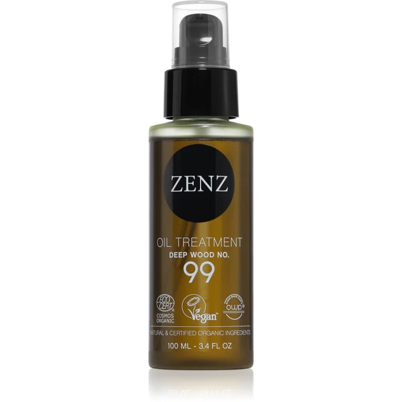 ZENZ Organic Deep Wood No. 99 грижа с масло за лице тяло и коса 100 мл.